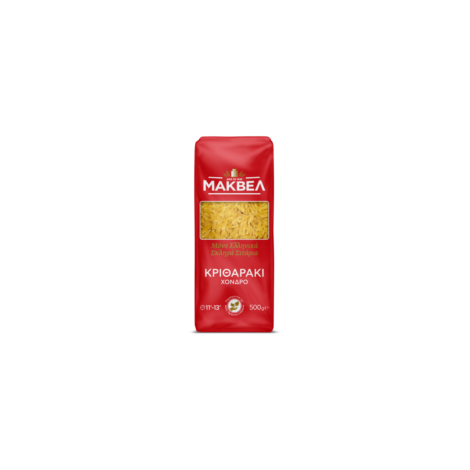 Griechische Kritharaki Dick Chondro (Orzo) – Makvel 50