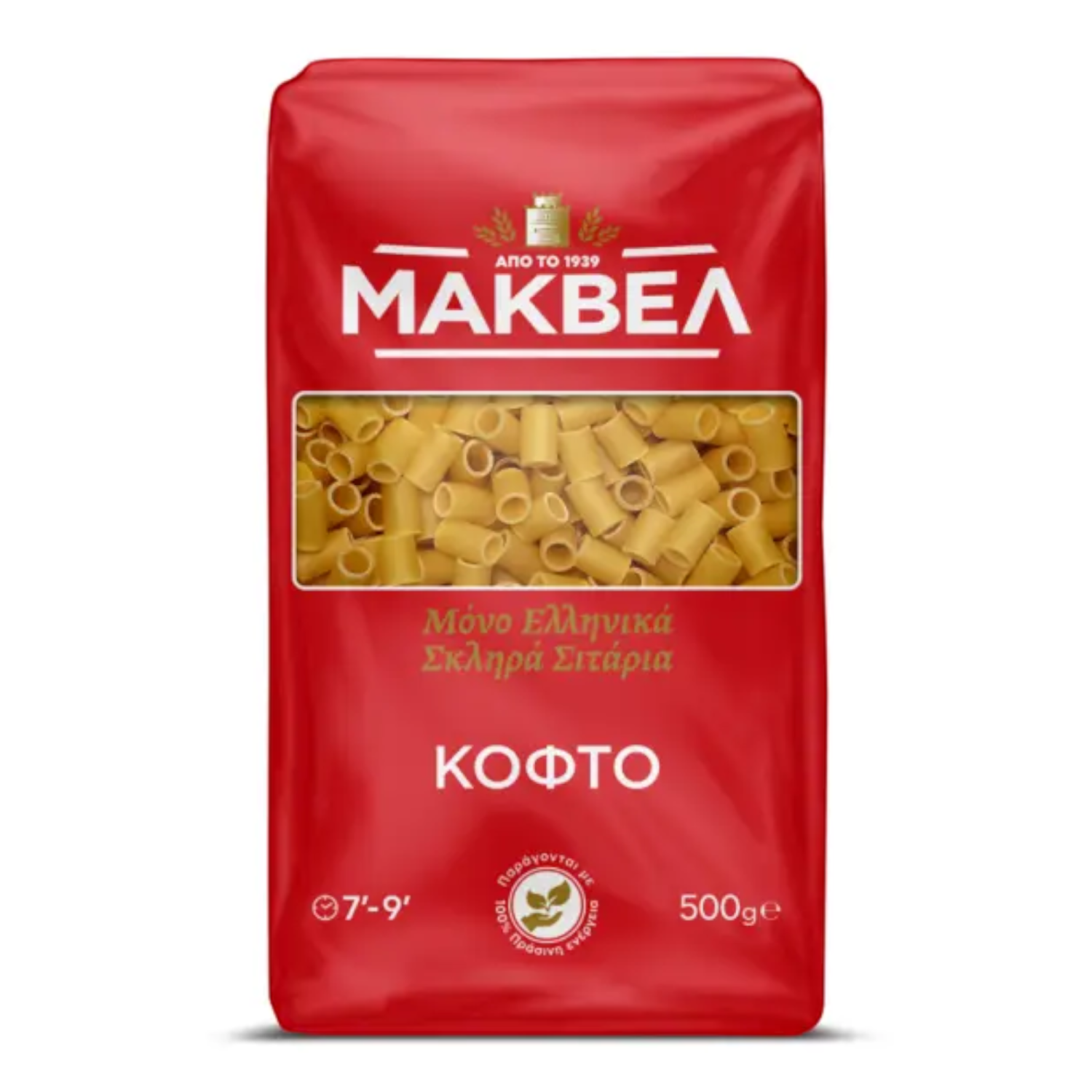Griechische Kofto (Ditali-Kurznudeln) – Makvel 500 g