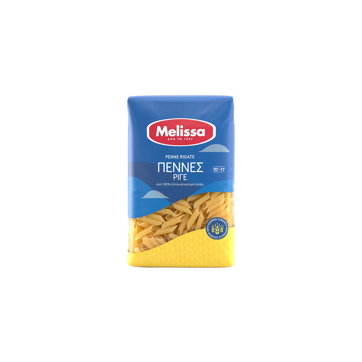 Griechische Penne Rigate – Melissa 500 g