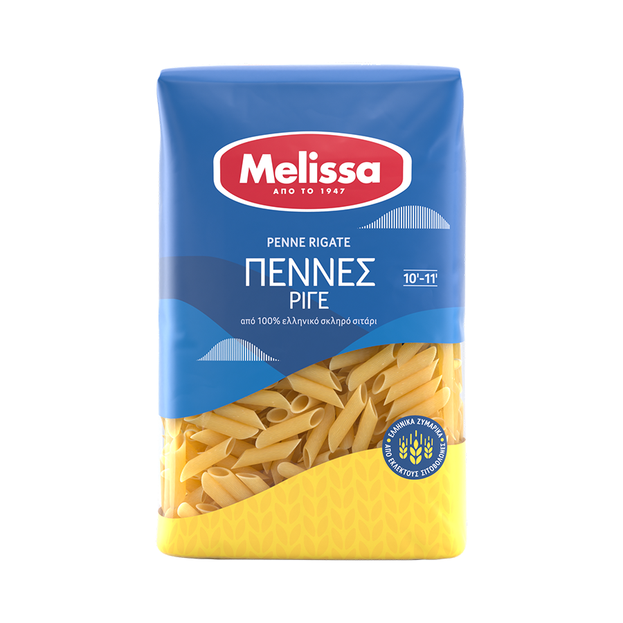 Griechische Penne Rigate – Melissa 500 g