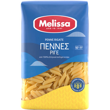 Griechische Penne Rigate – Melissa 500 g