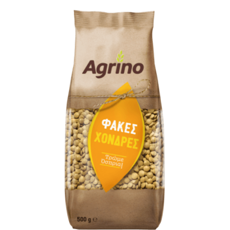 Braune Tellerlinsen groß – Agrino 500 g