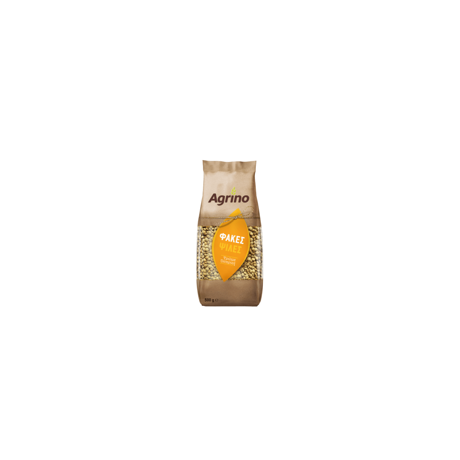 Braune Tellerlinsen fein – Agrino 500 g