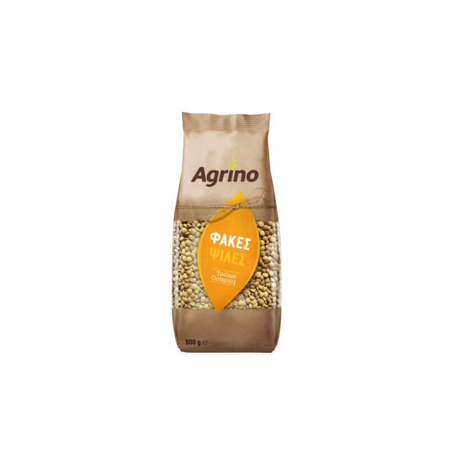 Braune Tellerlinsen fein – Agrino 500 g