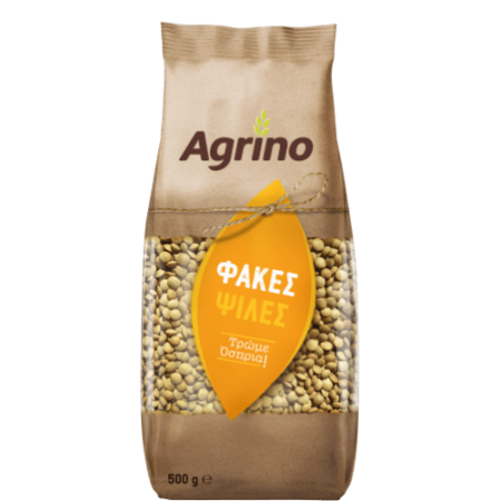 Braune Tellerlinsen fein – Agrino 500 g