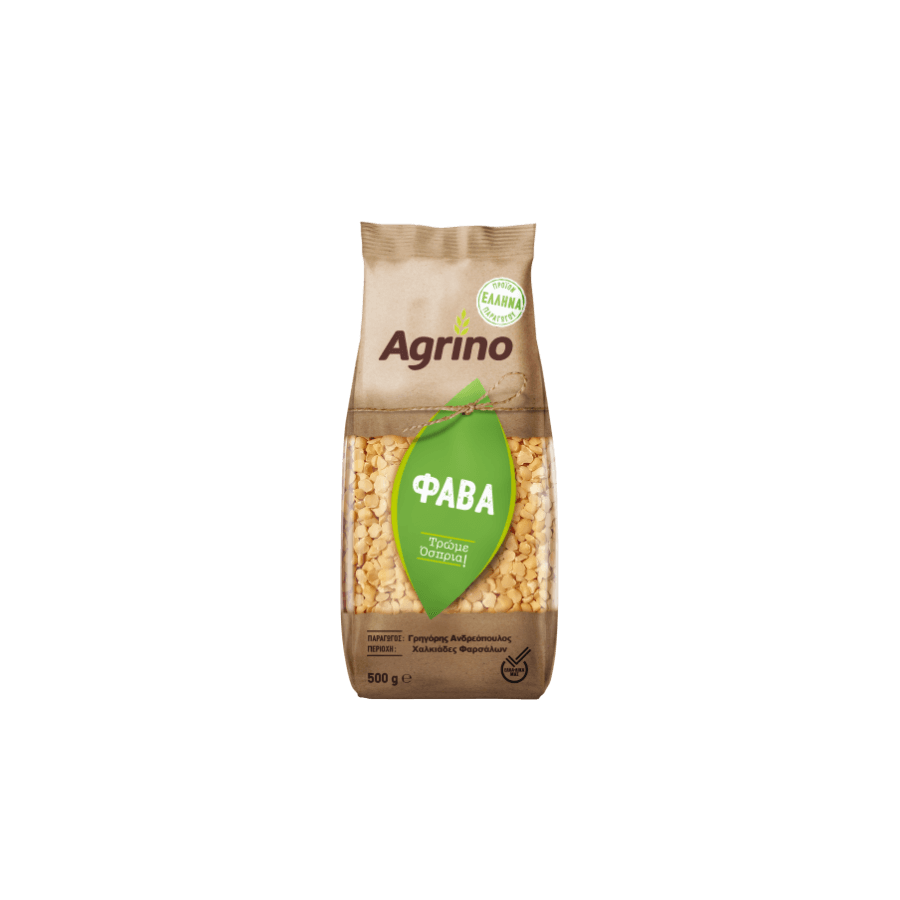 Griechische Fava – gelbe Spalterbsen von Agrino 500 g