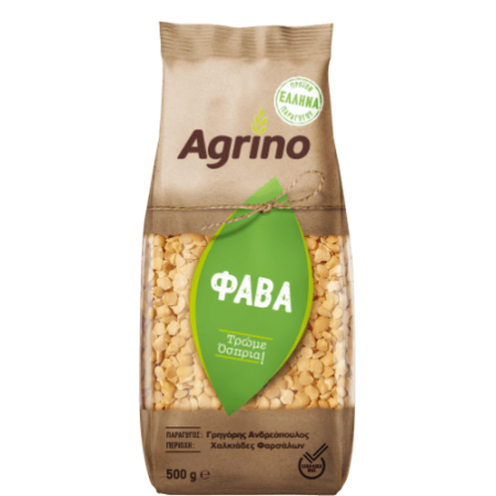 Griechische Fava – gelbe Spalterbsen von Agrino 500 g