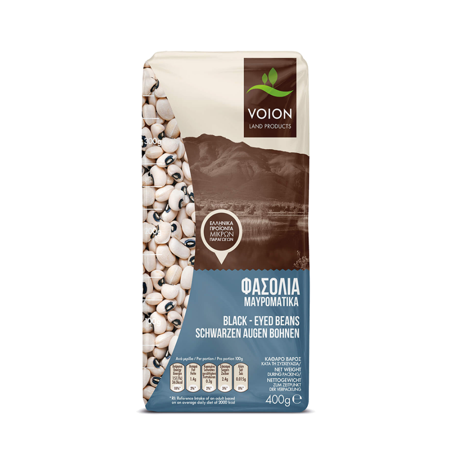 Griechische Schwarzaugenbohnen – Voion 400 g