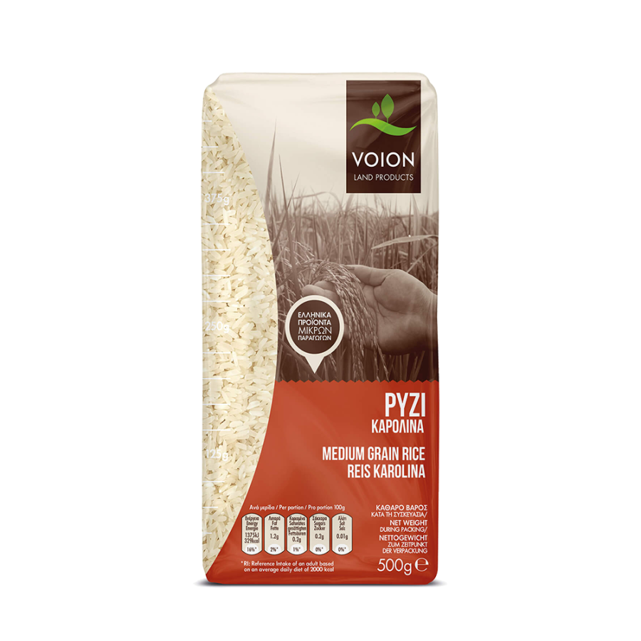 Griechischer Mittelkornreis – Voion 500 g