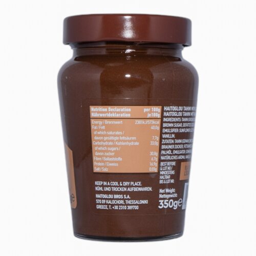 Griechisches Tahini mit Kakao – Haitoglou 350 g