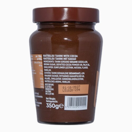 Griechisches Tahini mit Kakao – Haitoglou 350 g