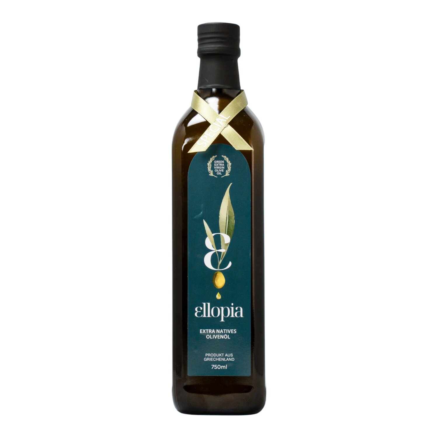 Ellopia Olivenöl Extra Nativ 750 ml box
