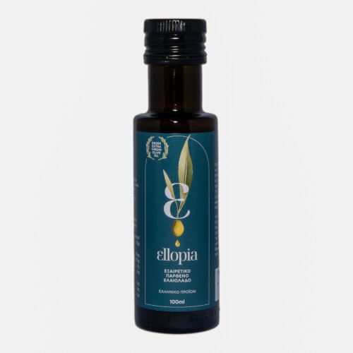 Ellopia Olivenöl Extra Nativ 100 ml Glasflasche