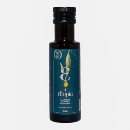 Ellopia Olivenöl Extra Nativ 100 ml Glasflasche