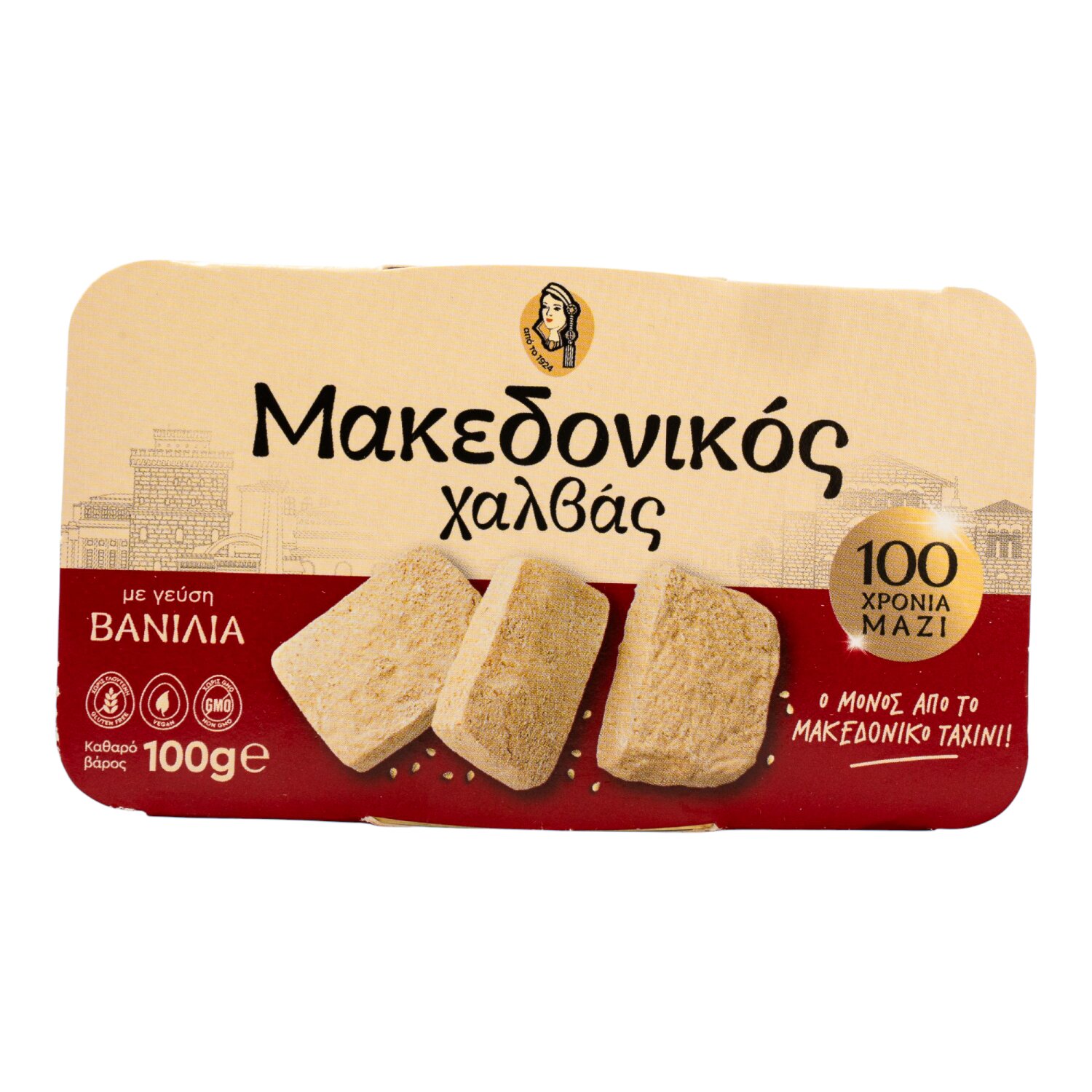 Griechische Halva mit Vanille – Makedonikos 100 g