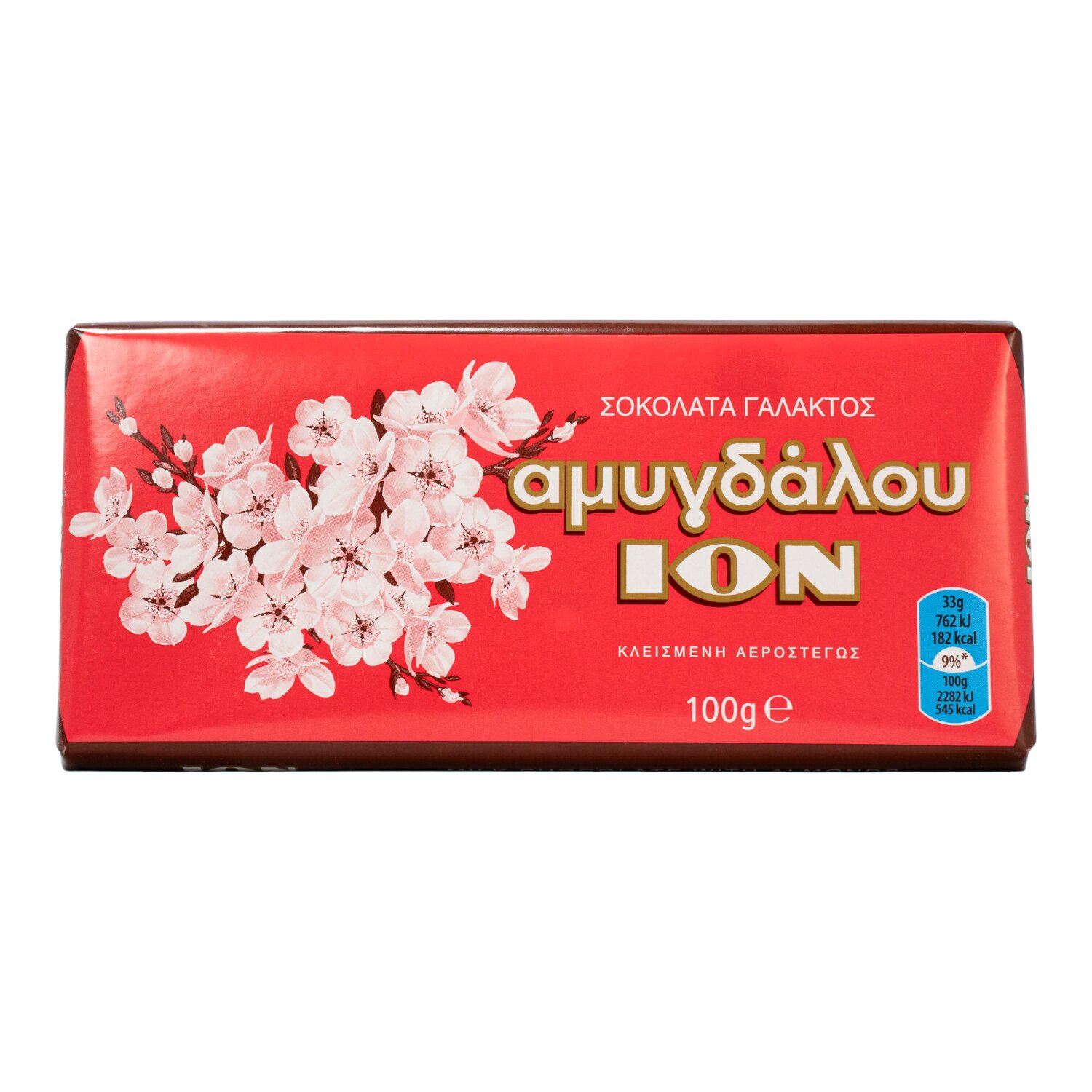 ION Milchschokolade mit Mandeln 100 g box