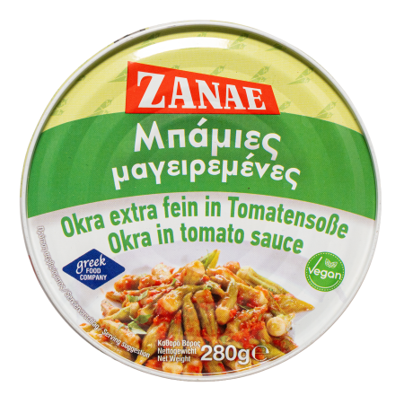 Griechische Okraschoten in Tomatensauce von Zanae 280 g