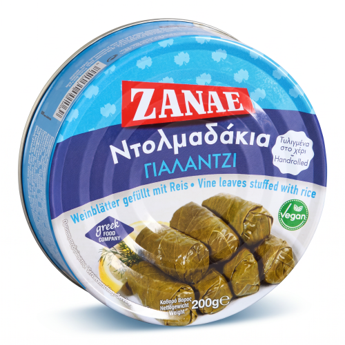 Griechische Dolmadakia - Gefüllte Weinblätter von Zanae 200 g
