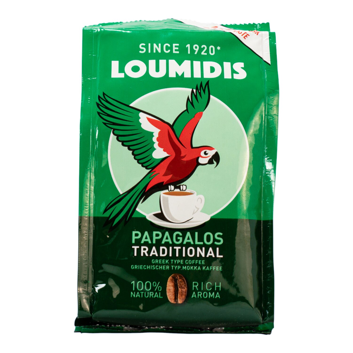 Loumidis Mokka Kaffee grün 96 g