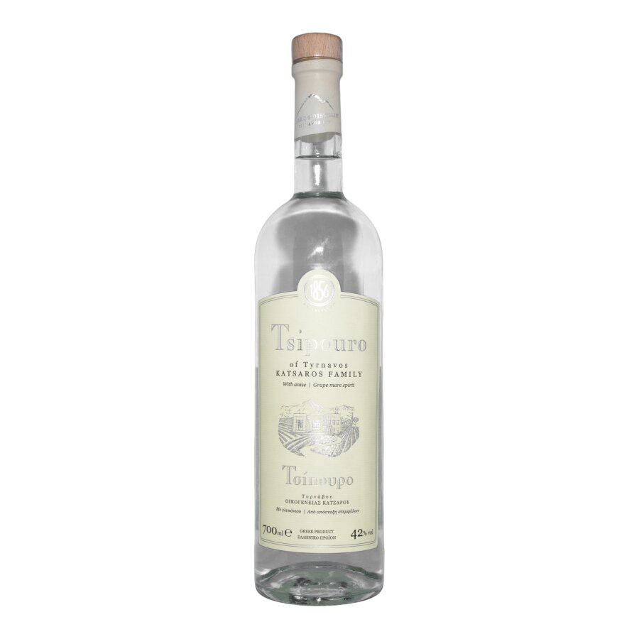 Katsaros Tsipouro mit Anis 42% 0,7 l