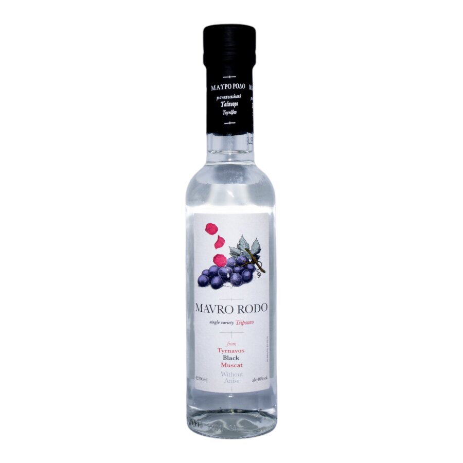 Mavro Rodo Tsipouro Black Muscat 40% 0,2 l