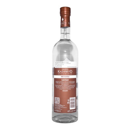 Ouzo Kazanisto von Stoupakis 40% 0,7 l