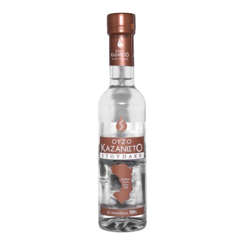 Ouzo Kazanisto von Stoupakis 40% 0,2 l