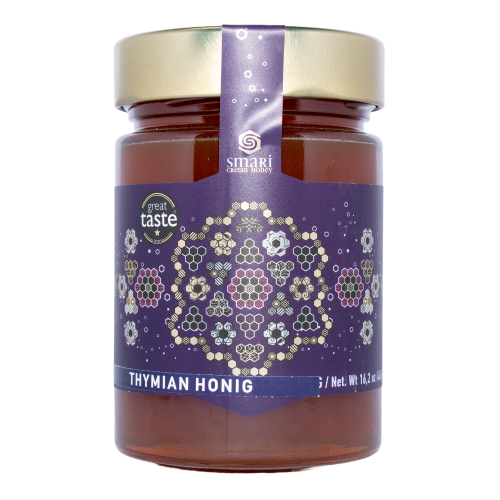 Thymianhonig aus Kreta – SMARI 460 g