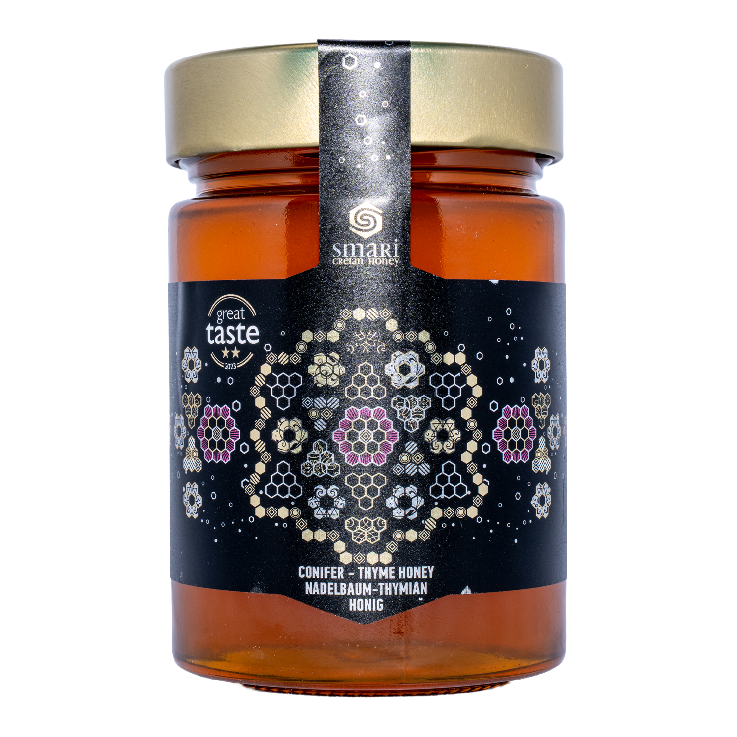 Thymian- & Pinienhonig aus Kreta – SMARI 460 g