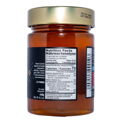 Thymian- & Pinienhonig aus Kreta – SMARI 460 g