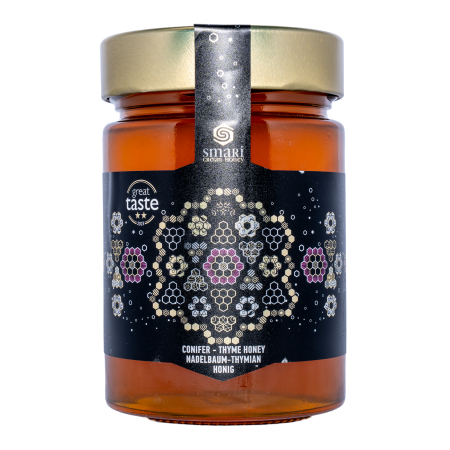 Thymian- & Pinienhonig aus Kreta – SMARI 460 g