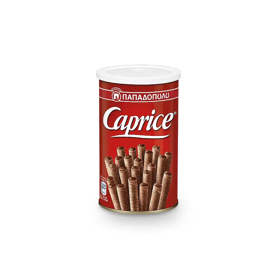 Papadopoulos Caprice Waffelröllchen Haselnuss & Kakao 115 g
