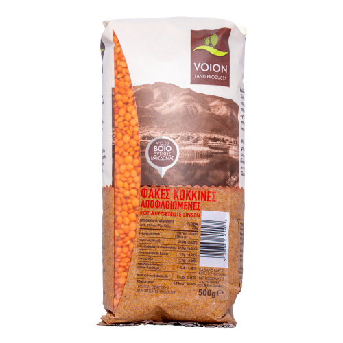 Rote Linsen schnellkochend – Voion 500 g