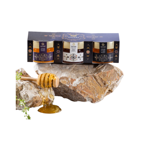 Honig-Probierset aus Kreta – SMARI 3 × 70 g