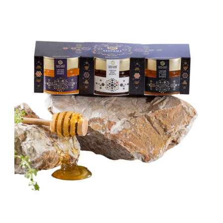 Honig-Probierset aus Kreta – SMARI 3 × 70 g