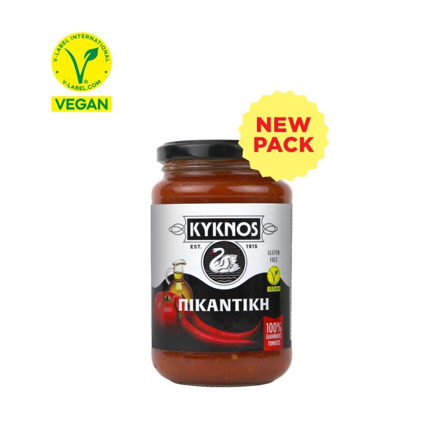 Griechische Pikante Tomatensauce von Kyknos 350 g