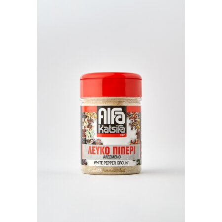 Weißer Pfeffer gemahlen Pet Flasche 40 g