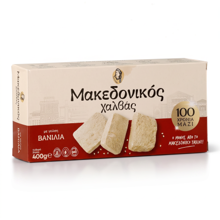 Griechische Halva mit Vanille – Makedonikos 400 g