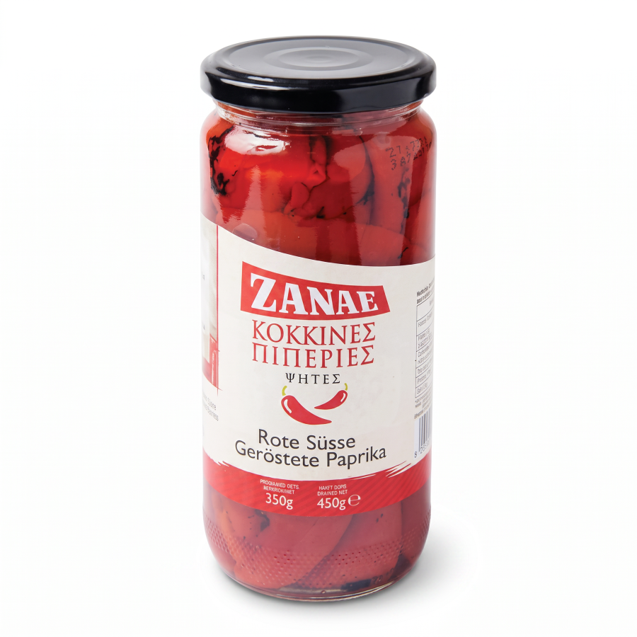 Geröstete rote Paprika – ZANAE 350 g