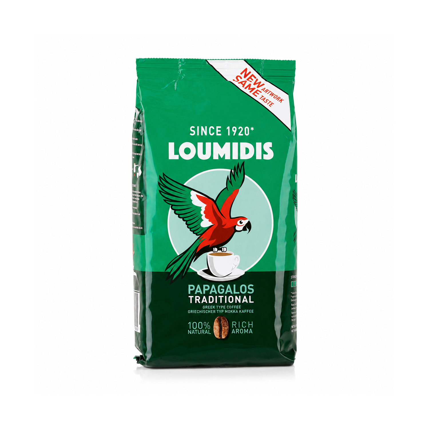 Loumidis Mokka Kaffee grün 490 g