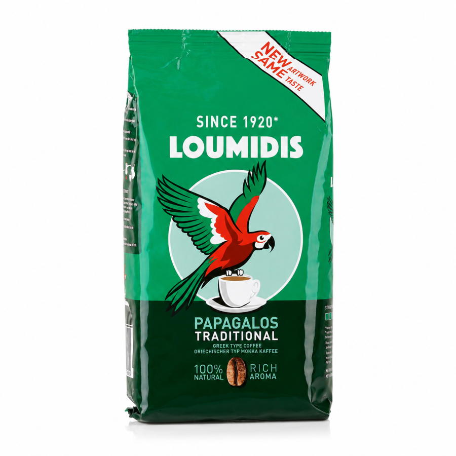 Loumidis Mokka Kaffee grün 490 g