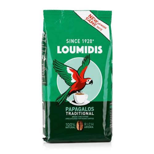 Loumidis Mokka Kaffee grün 490 g