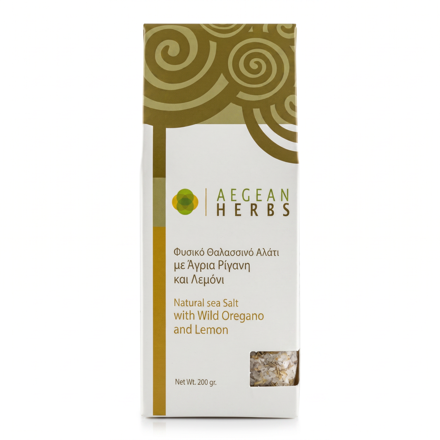 Aegean Herbs Gourmet-Meersalz mit wildem Oregano und Zitrone