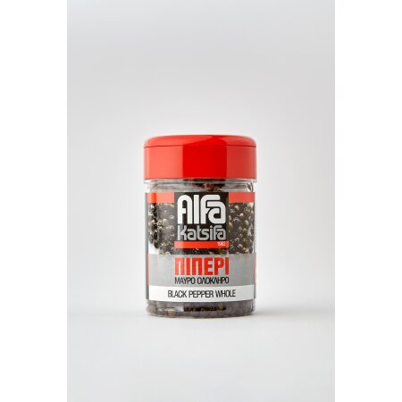 Schwarzer Pfeffer ganz Pet Flasche 40 g