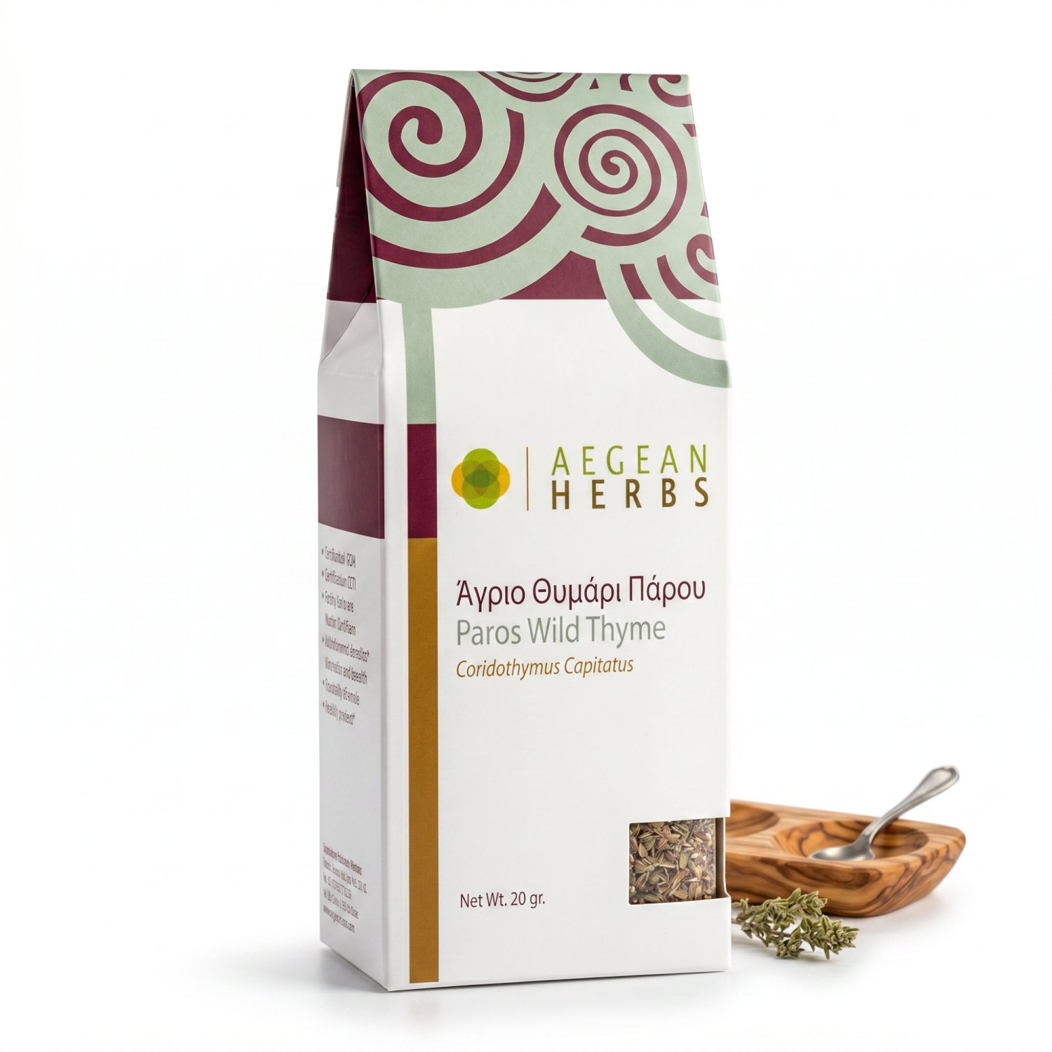 Aegean Herbs Wilder Thymian aus Paros 20 g
