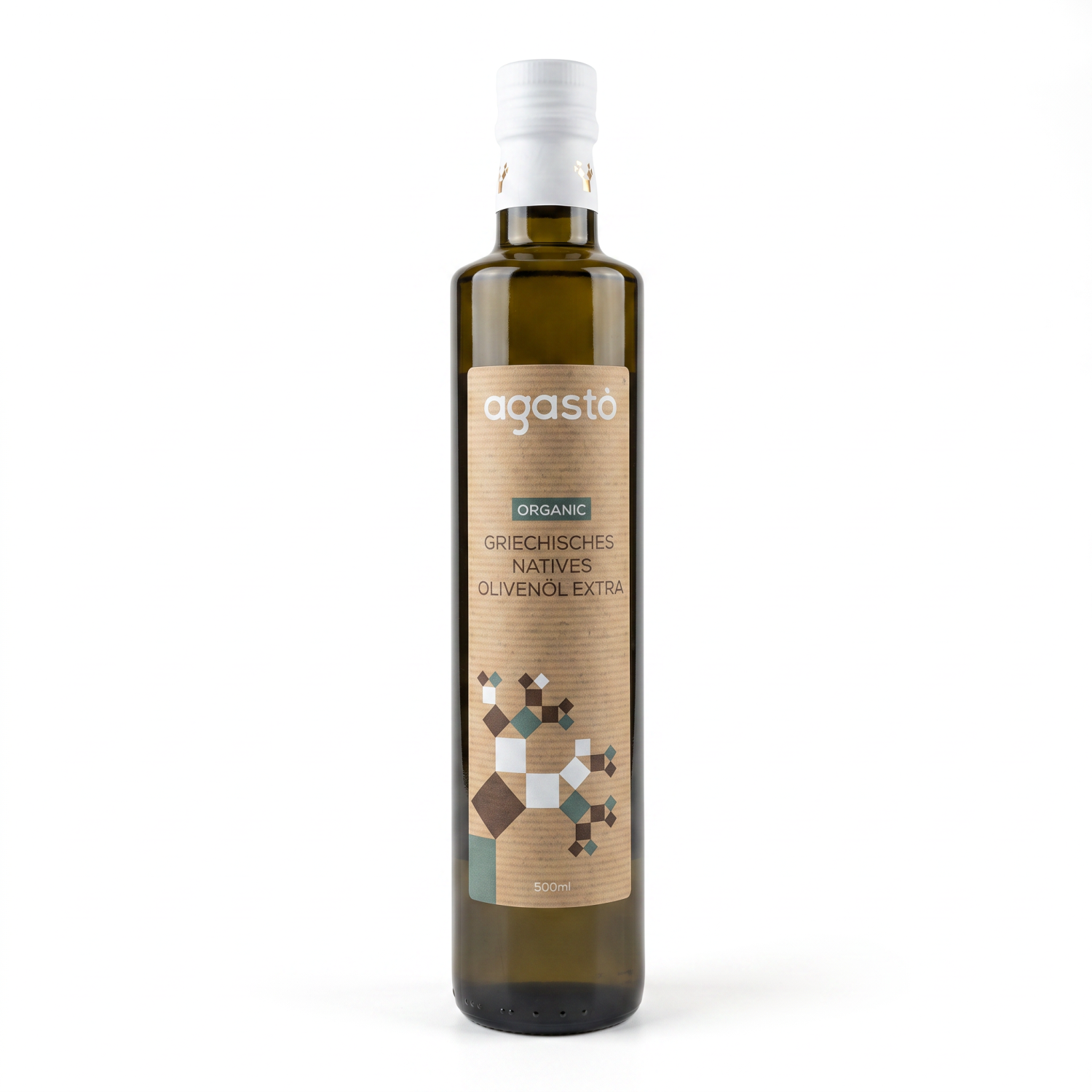 Agasto Bio Olivenöl Extra Nativ 500 ml Flasche
