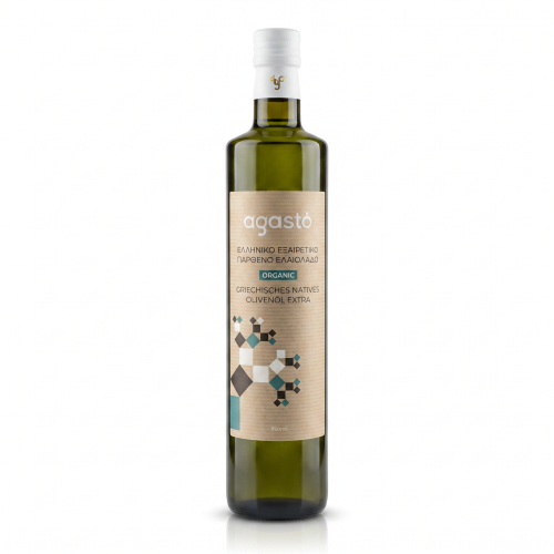 Agasto Bio Olivenöl Extra Nativ 750 ml Flasche