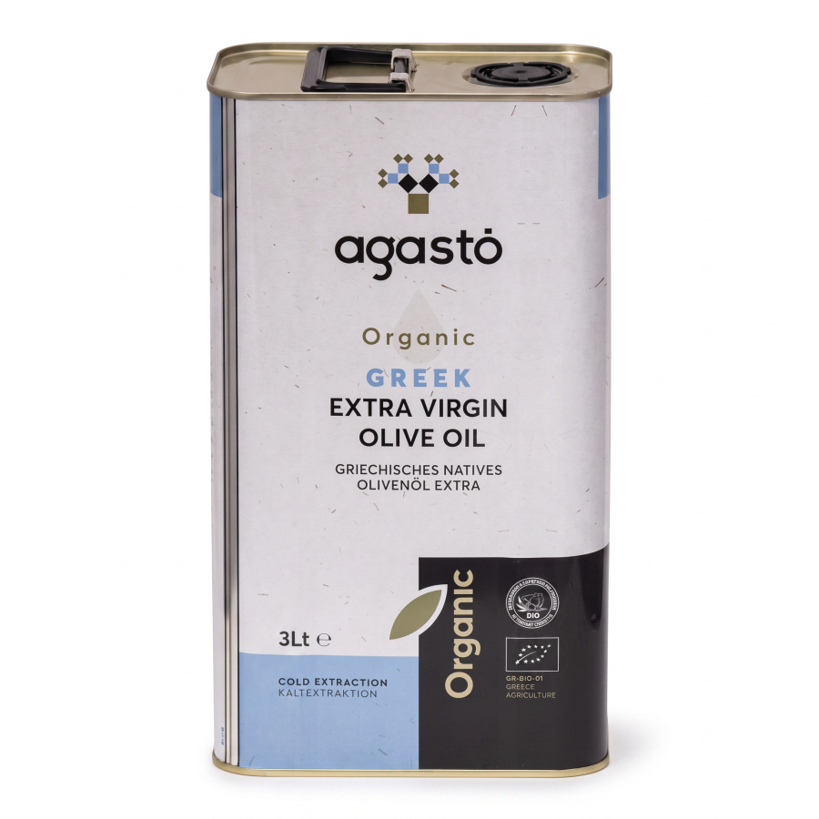 Agasto Bio Olivenöl Extra Nativ 3 l Kanister