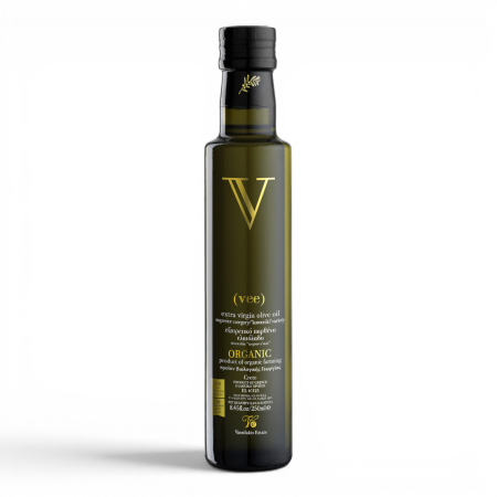 Vassilakis V(Vee) Bio Olivenöl Extra Nativ 250 ml Flasche