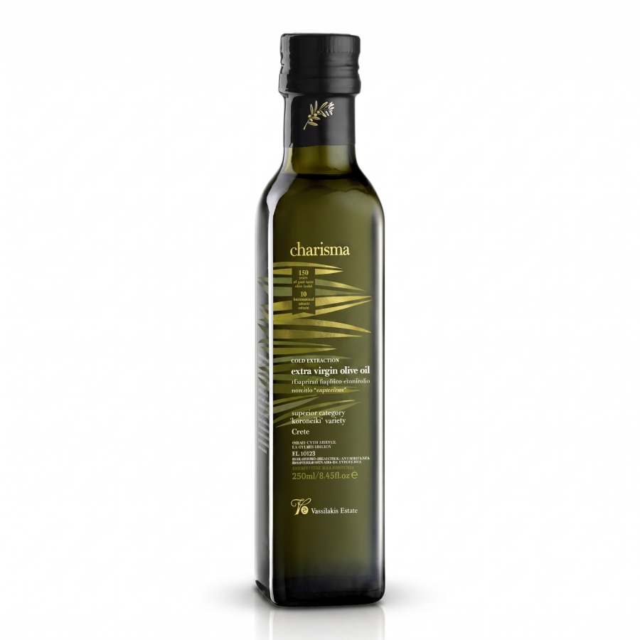 Vassilakis Charisma Olivenöl Extra Nativ 250 ml Flasche